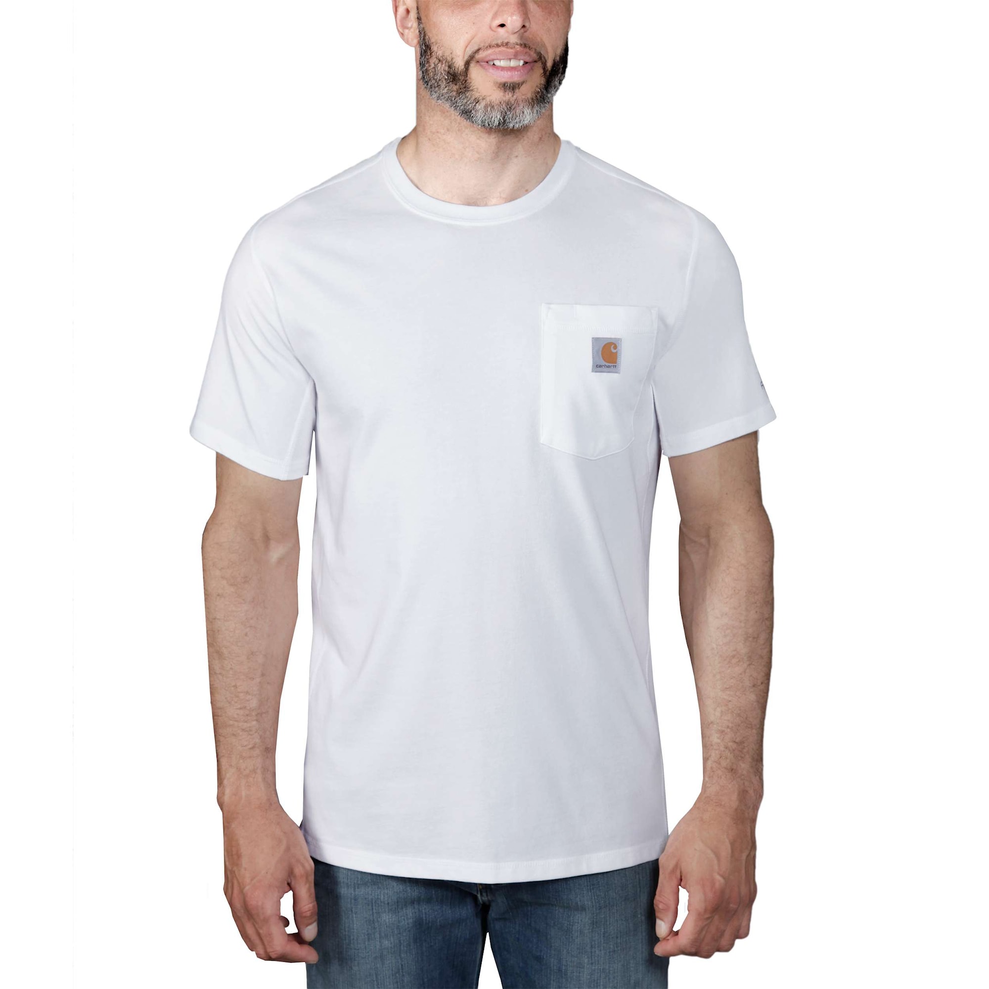Carhartt Force Pocket T-Shirt Men White