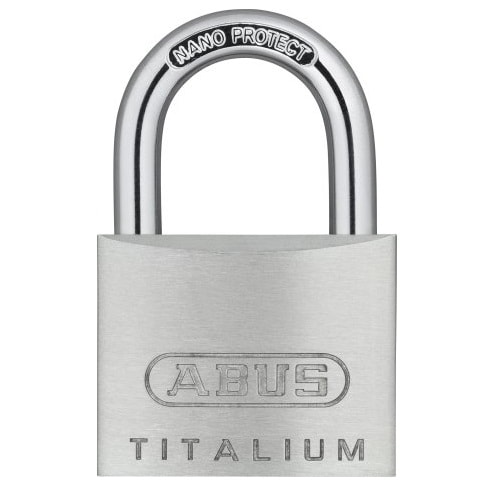 Abus Hänglås Titalium 40 mm 2 st lika låsning med NANO Protect