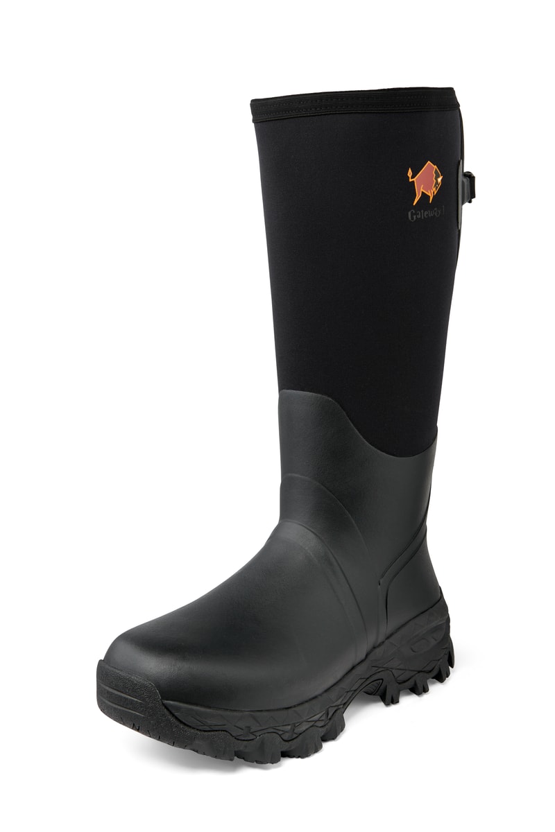 Gateway1 Woodwalker 18" 4mm Gummistiefel Herren Black