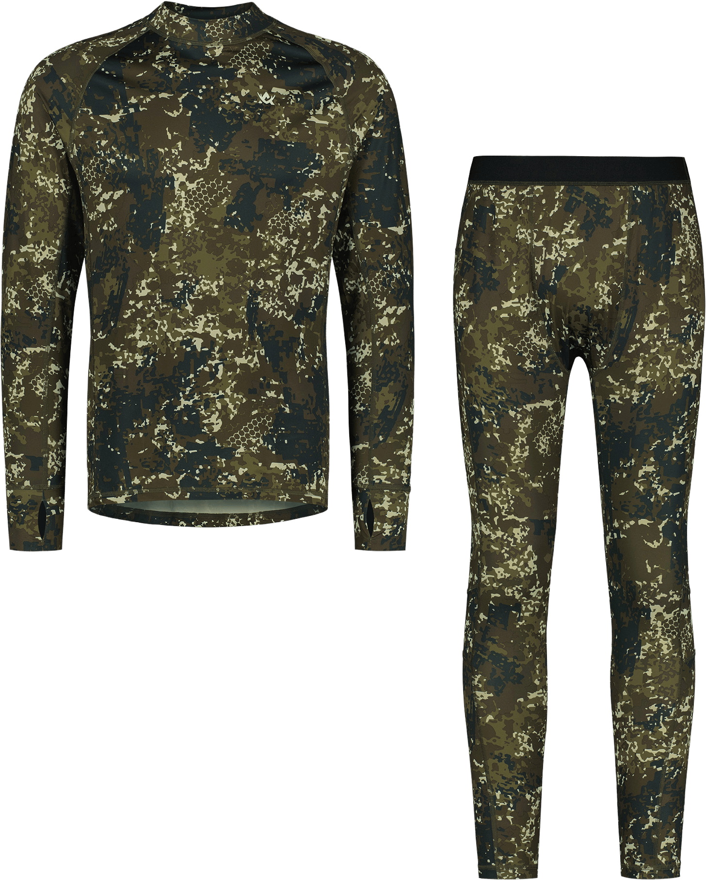 Alaska 1795 CoolDry Base Layer Set Men Blindtech Forest