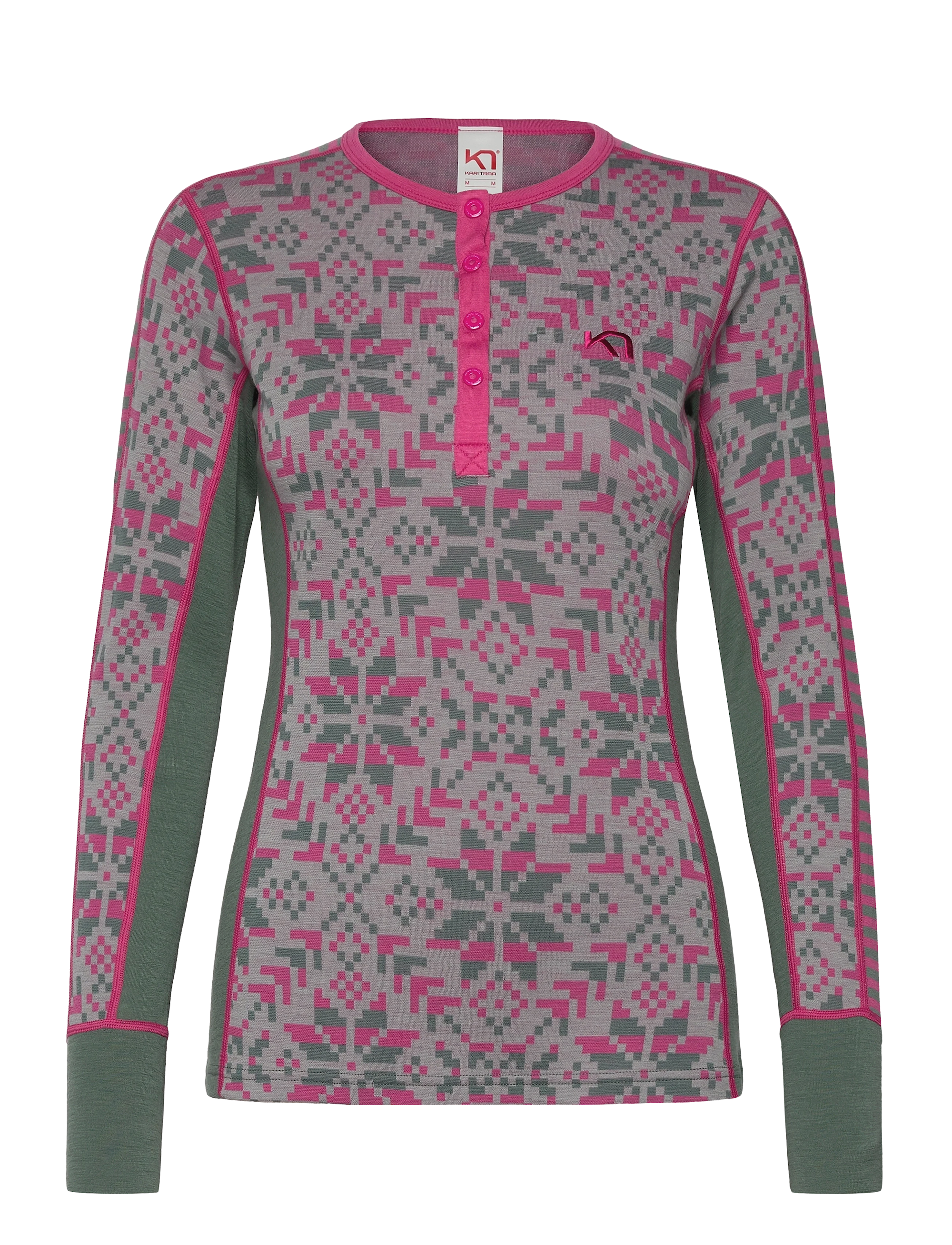 Kari Traa Else Langærmet Sweater Sail Grey