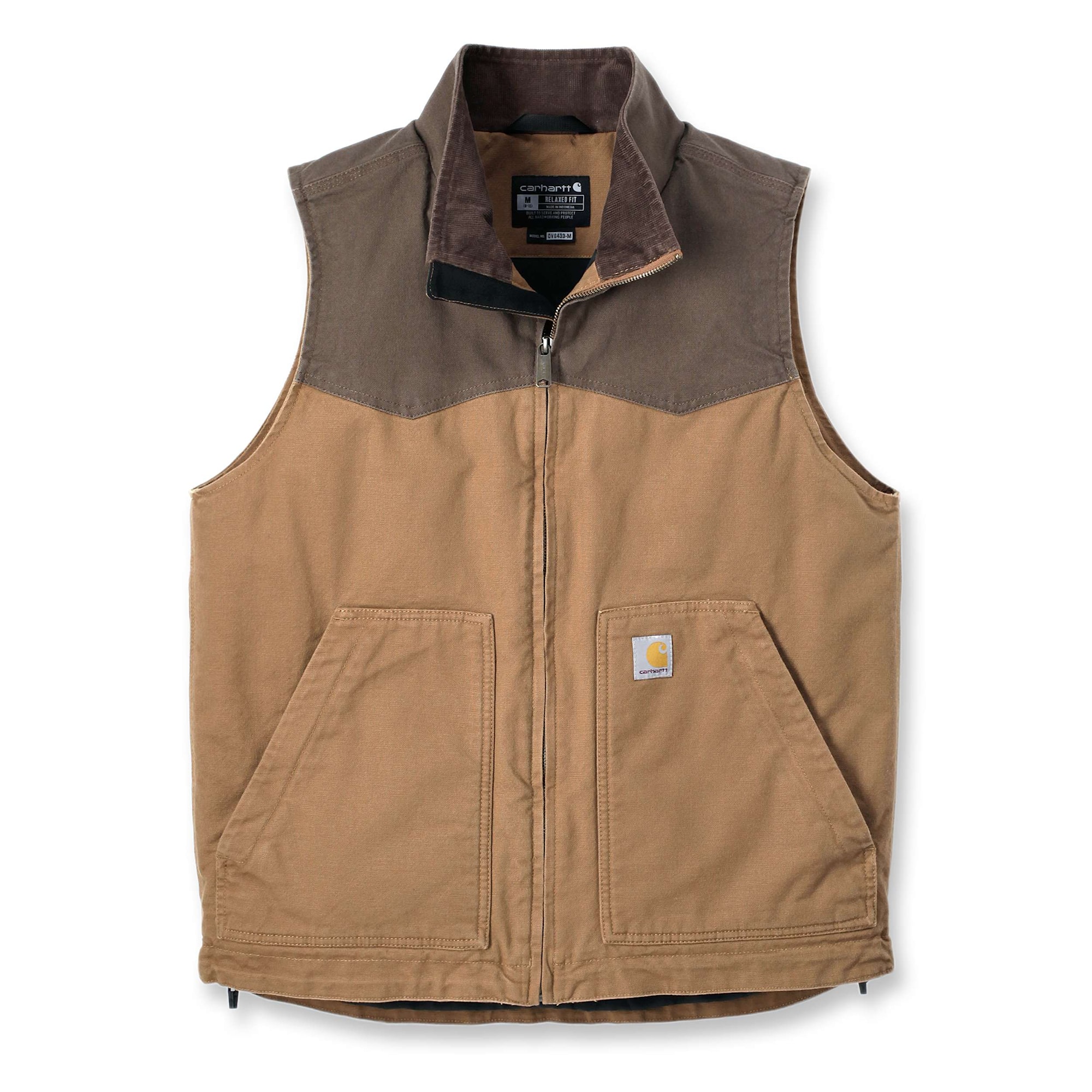 Carhartt Montana duck Vest, Herre, Carhartt brown/coffee