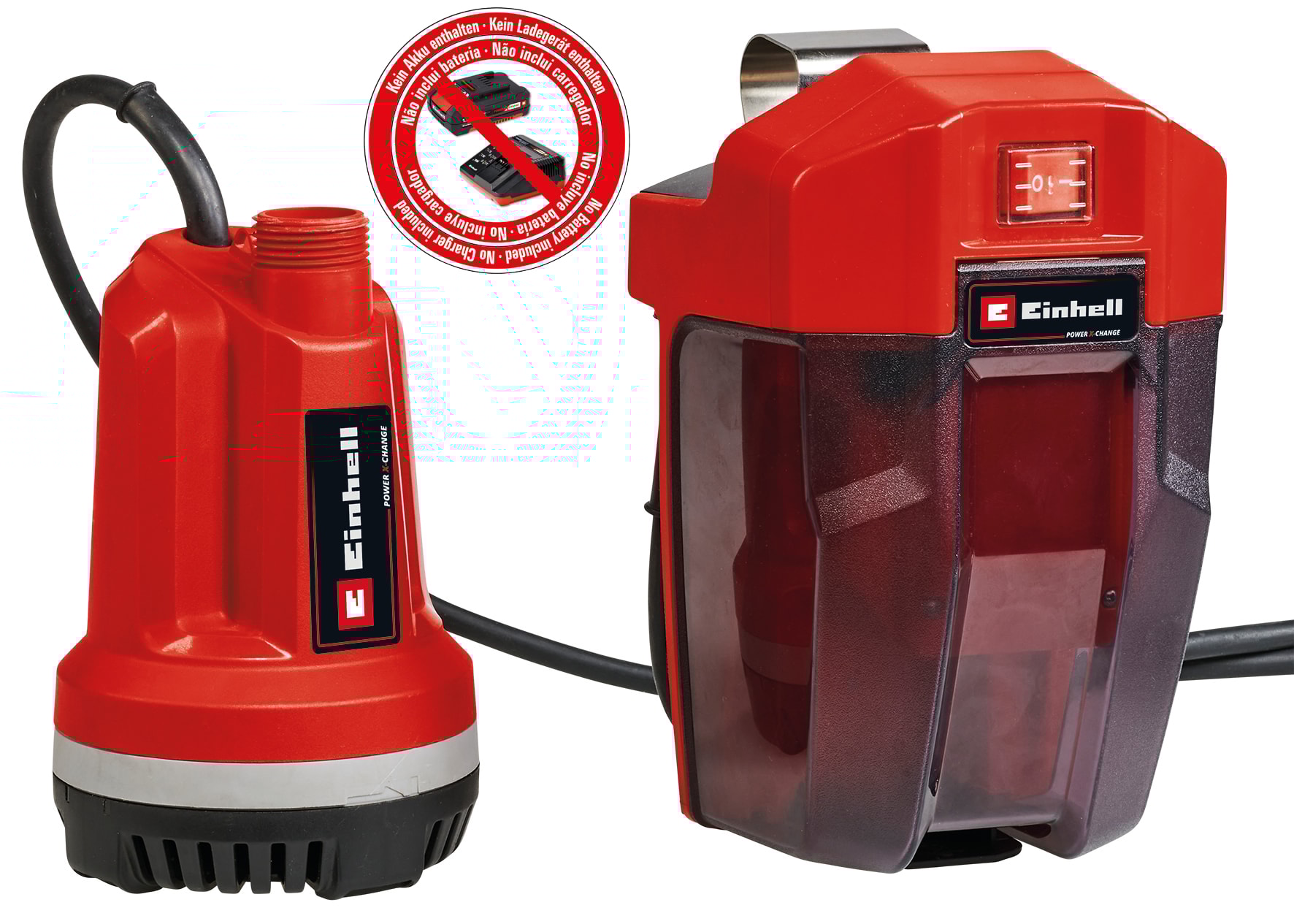 Einhell Dränkbar pump GE-PP 18 RB Li utan batteri och laddare