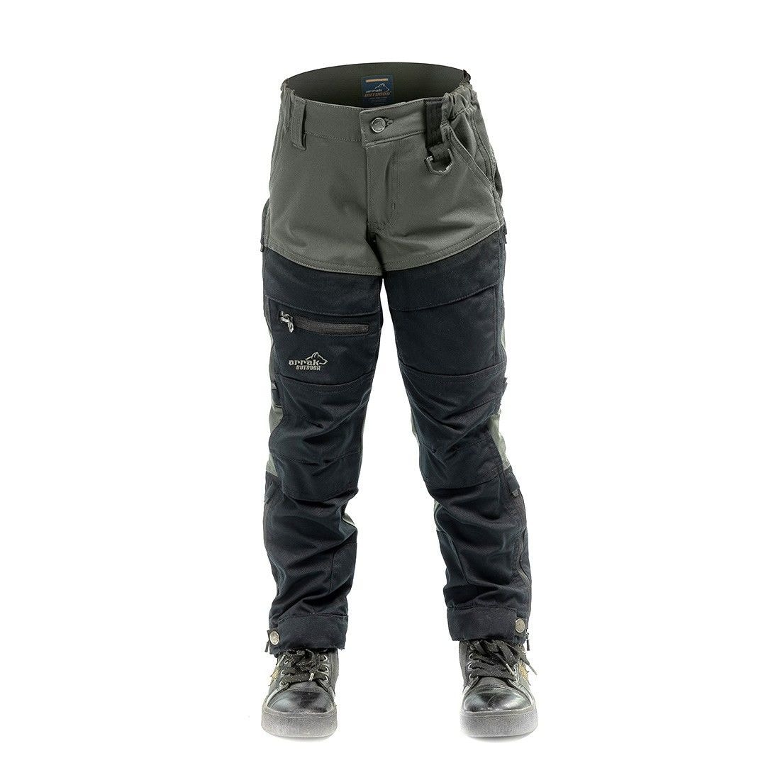 Arrak Outdoor Hybrid Pant Child Grey 122/128 -