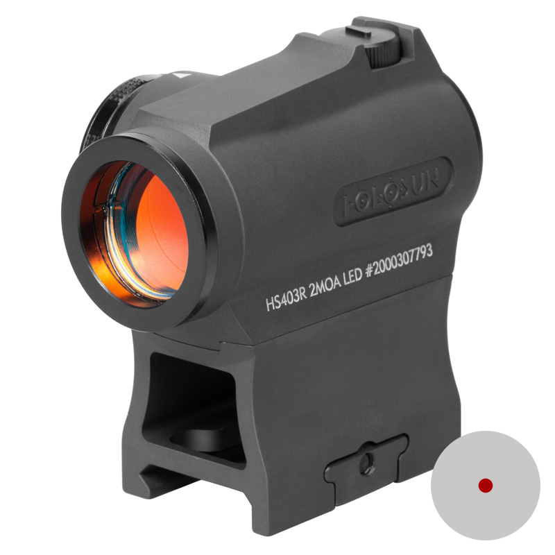 HOLOSUN HS403R, Dot/Rotary Switch