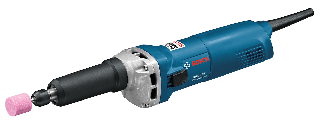 Bosch Rettsliper GGS 8 CE Professional med skrunøkkel
