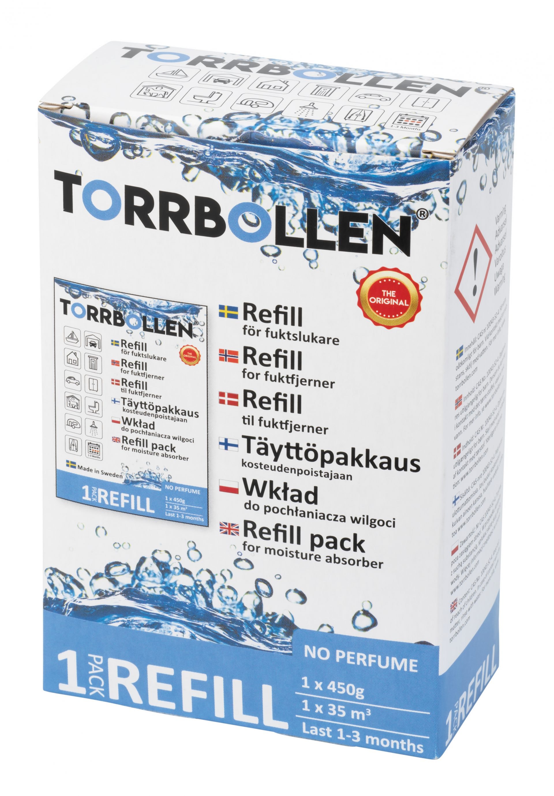 Torrbollen Refill 1-pack