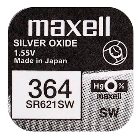 Batteri Sølvoxid SR621SW 364