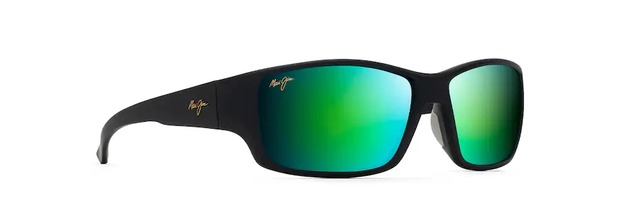 Maui Jim Green Mir Local Kine Blk/Tran Grn/Lt Gry Solglasögon
