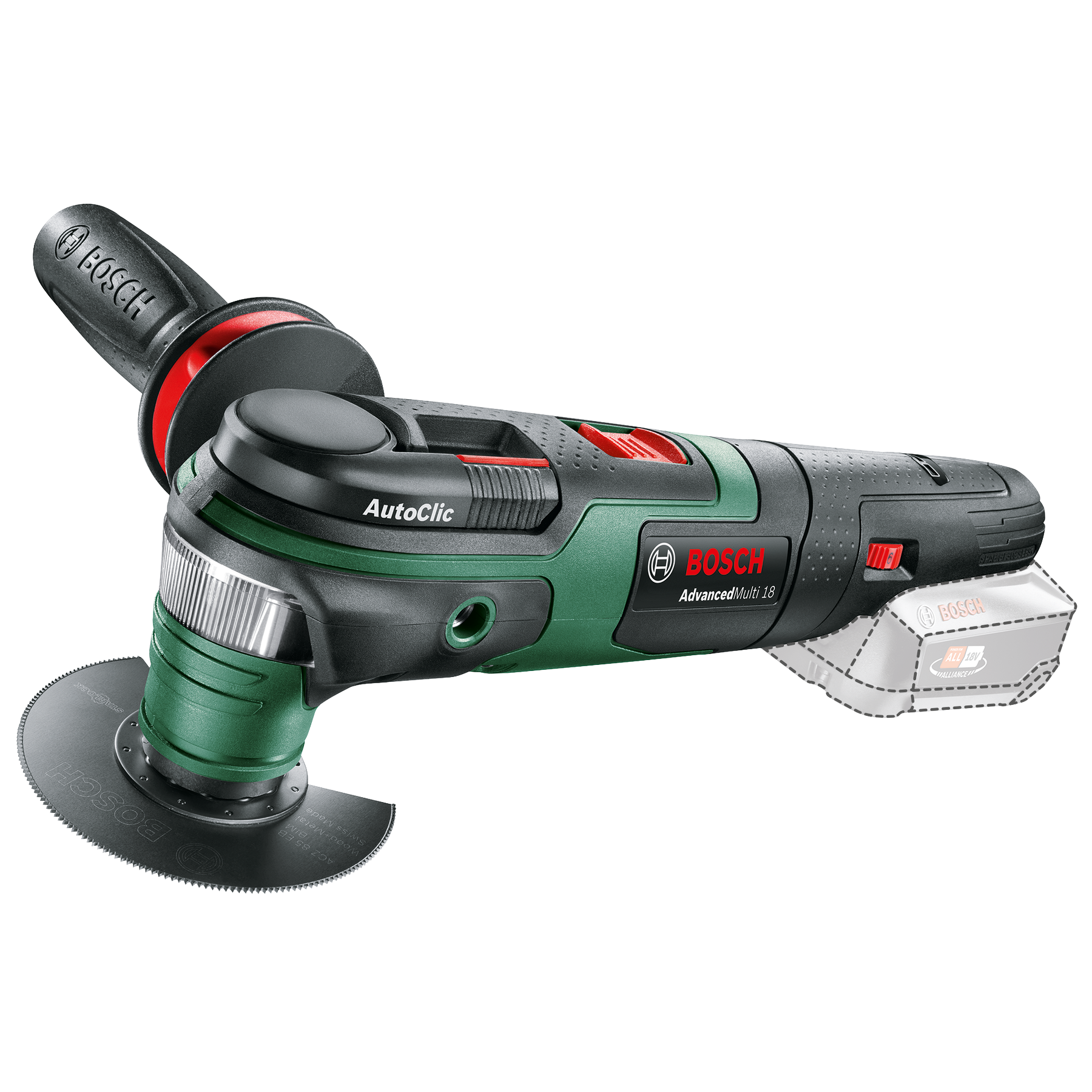 Bosch DIY Multiverktyg Advancedmulti 18V 1X2,5Ah