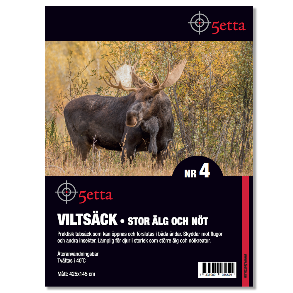 5etta Riistasäkki 4 Iso Hirvi & Nauta 425 * 145 cm