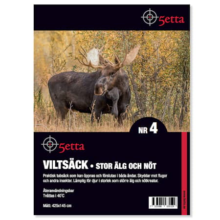 5etta Vildtsæk 4 Stor Elg & Kvæg 425*145 cm