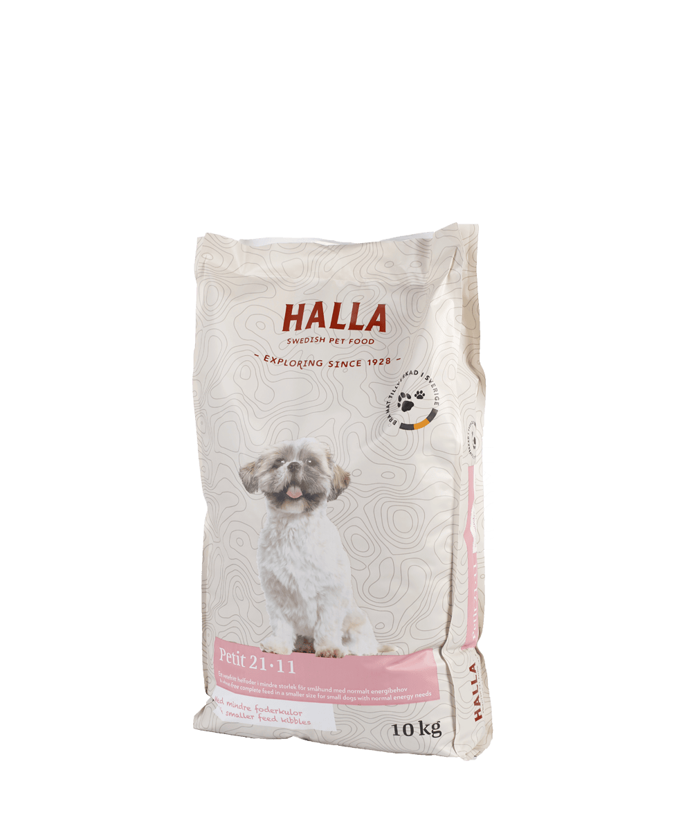 Halla Petit Hundfoder 10 kg