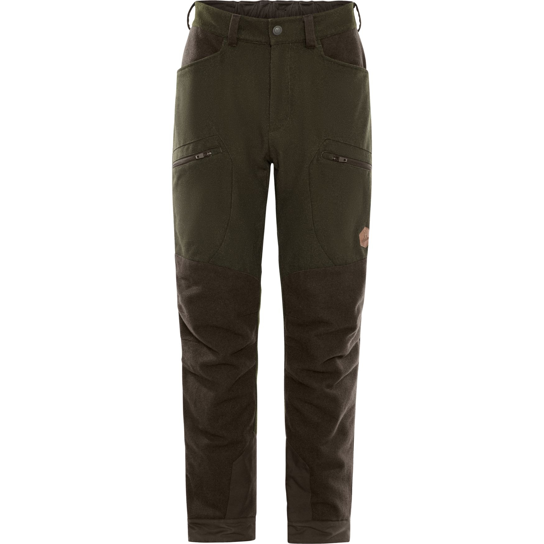 Härkila Metso Winter byxor Women Willow green/Shadow brown 46