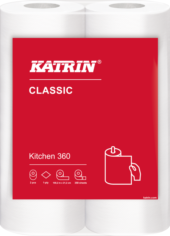 Hushållspapper Katrin Classic 360 2-pack