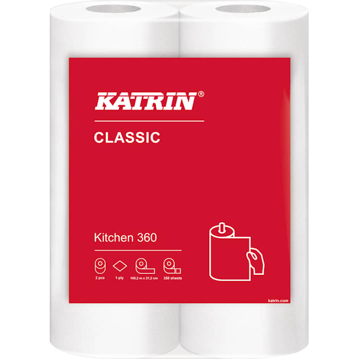 Hushållspapper Katrin Classic 360 2-pack