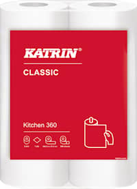 Husholdningspapir Katrin Classic 360 2-pakning