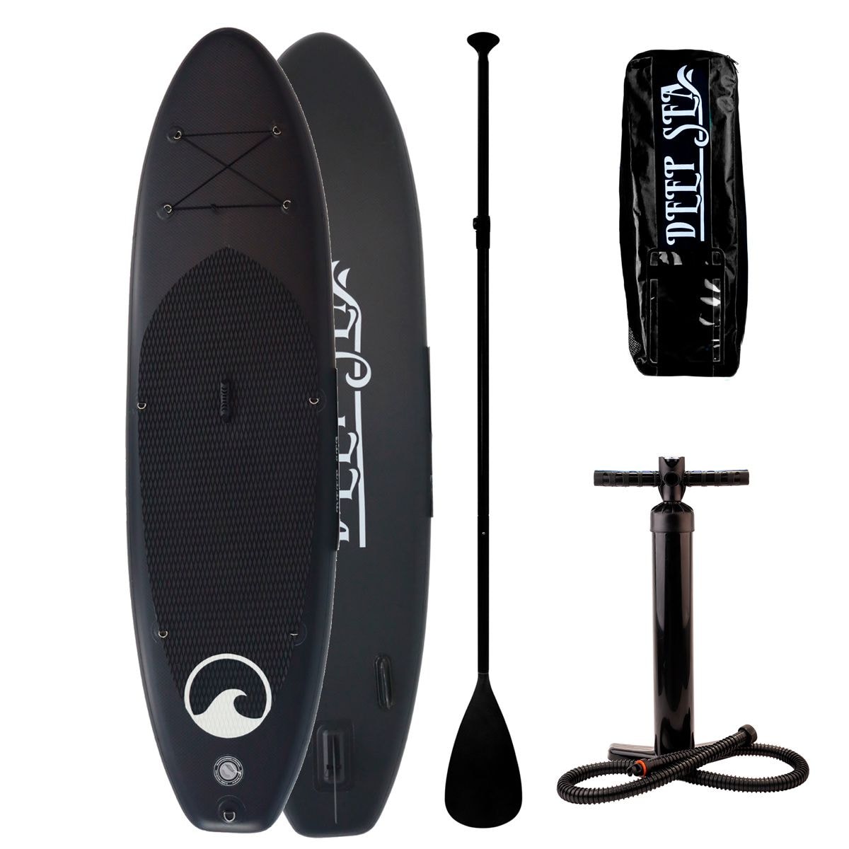 Deep Sea SUP-lauta Pro, musta -