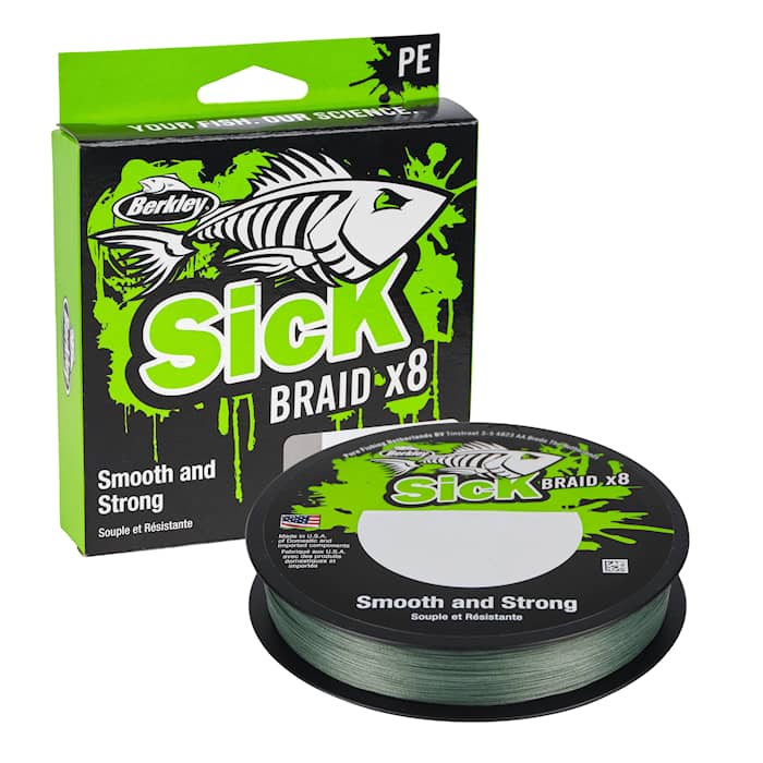 Berkley Sick Braid Moss Green 150m Flätlina