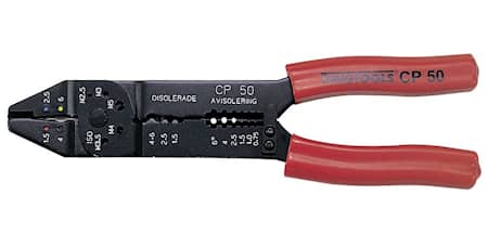 Teng Tools Kabelskotång CP50 Röd 0,75-6mm²