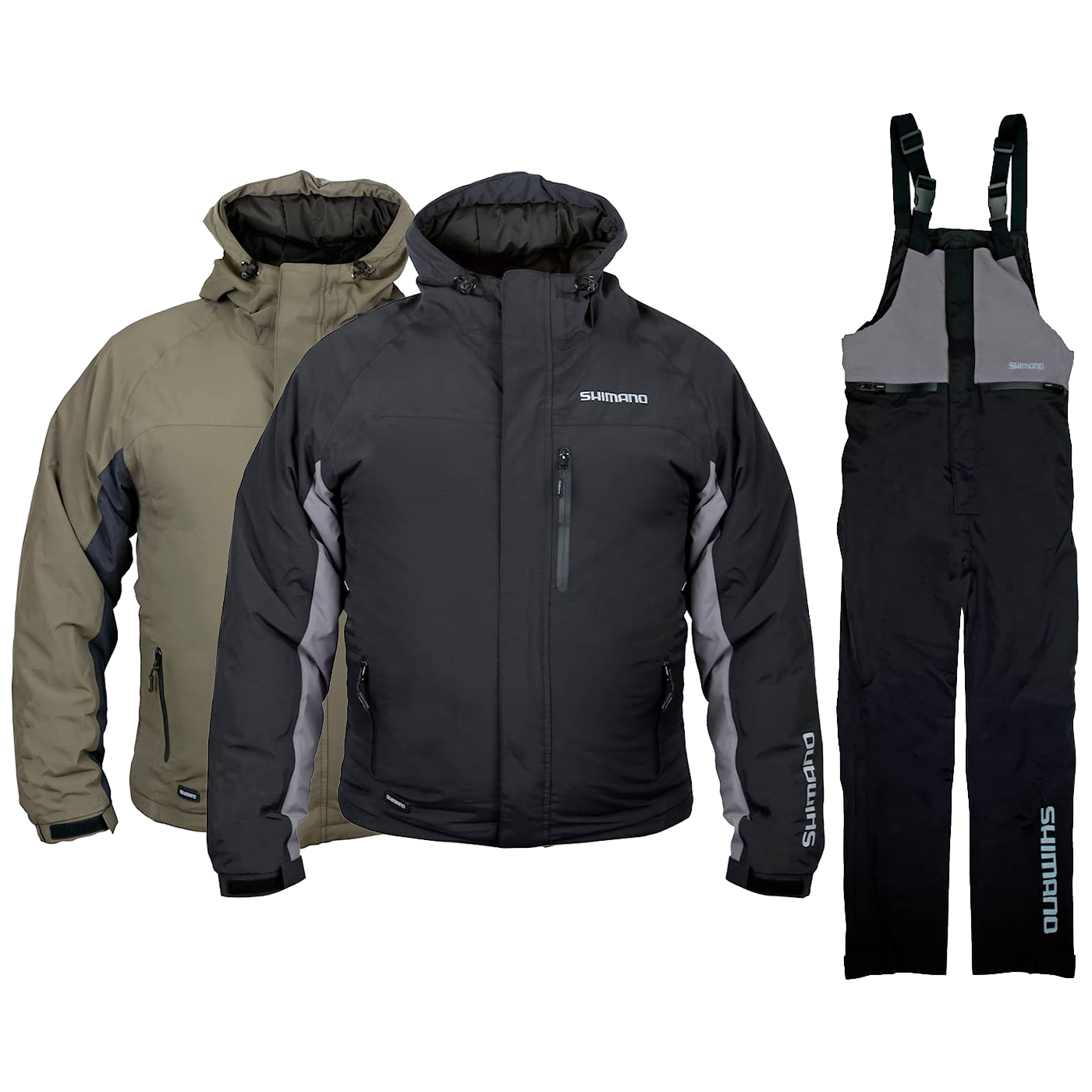 Shimano Jacka / BIBs Fiskeställ Fodrat