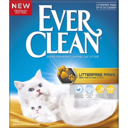Ever Clean Litterfree Paws 10l Kattsand