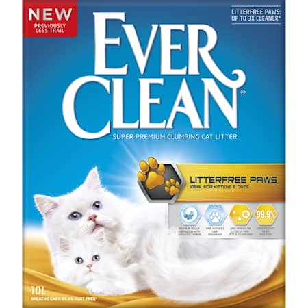 Ever Clean Litterfree Paws 10 l Kissanhiekka