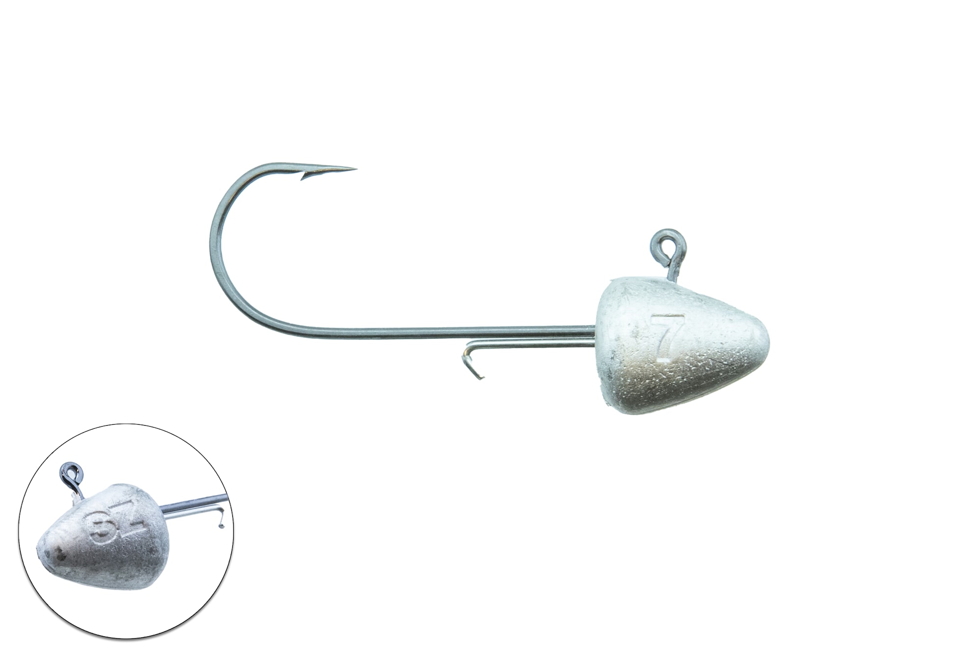 Svartzonker Jig heads 7g 3/0 - 2-pack Bismuth Alloy