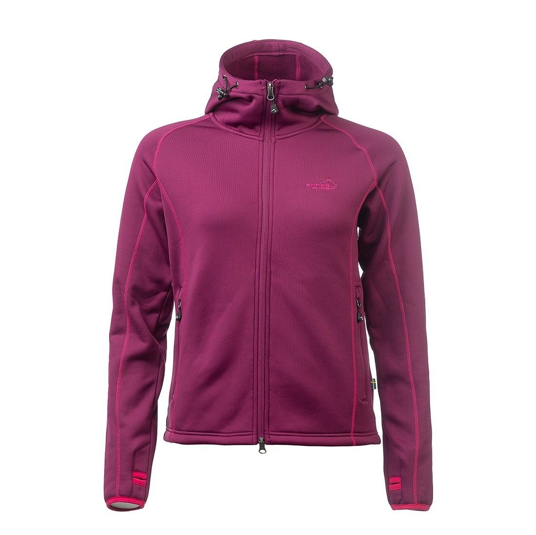 Arrak Powerfleece Damen Fleecepullover Fuchsia