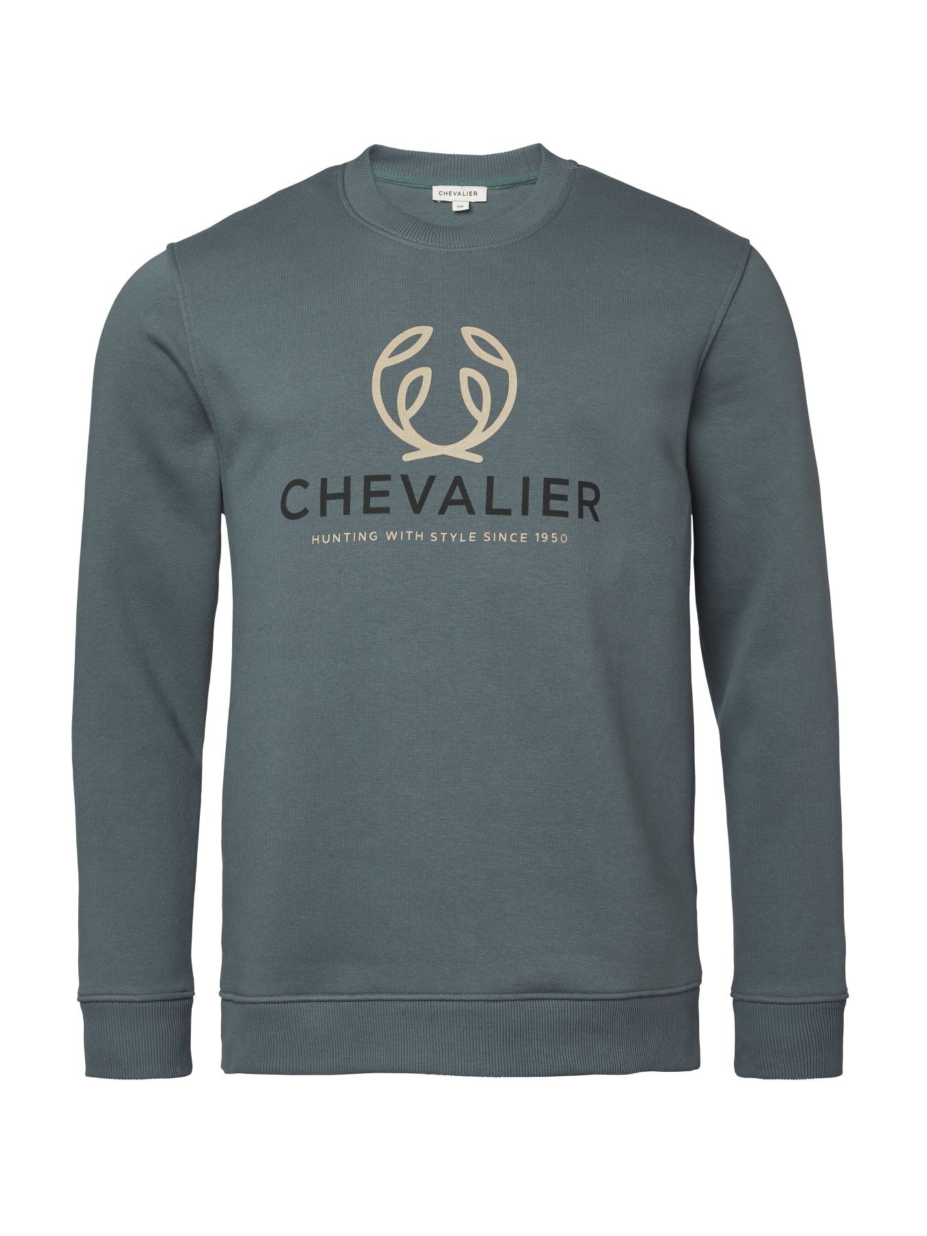 Chevalier Chevalier Logo Sweatshirt Men Stormy Blue XS