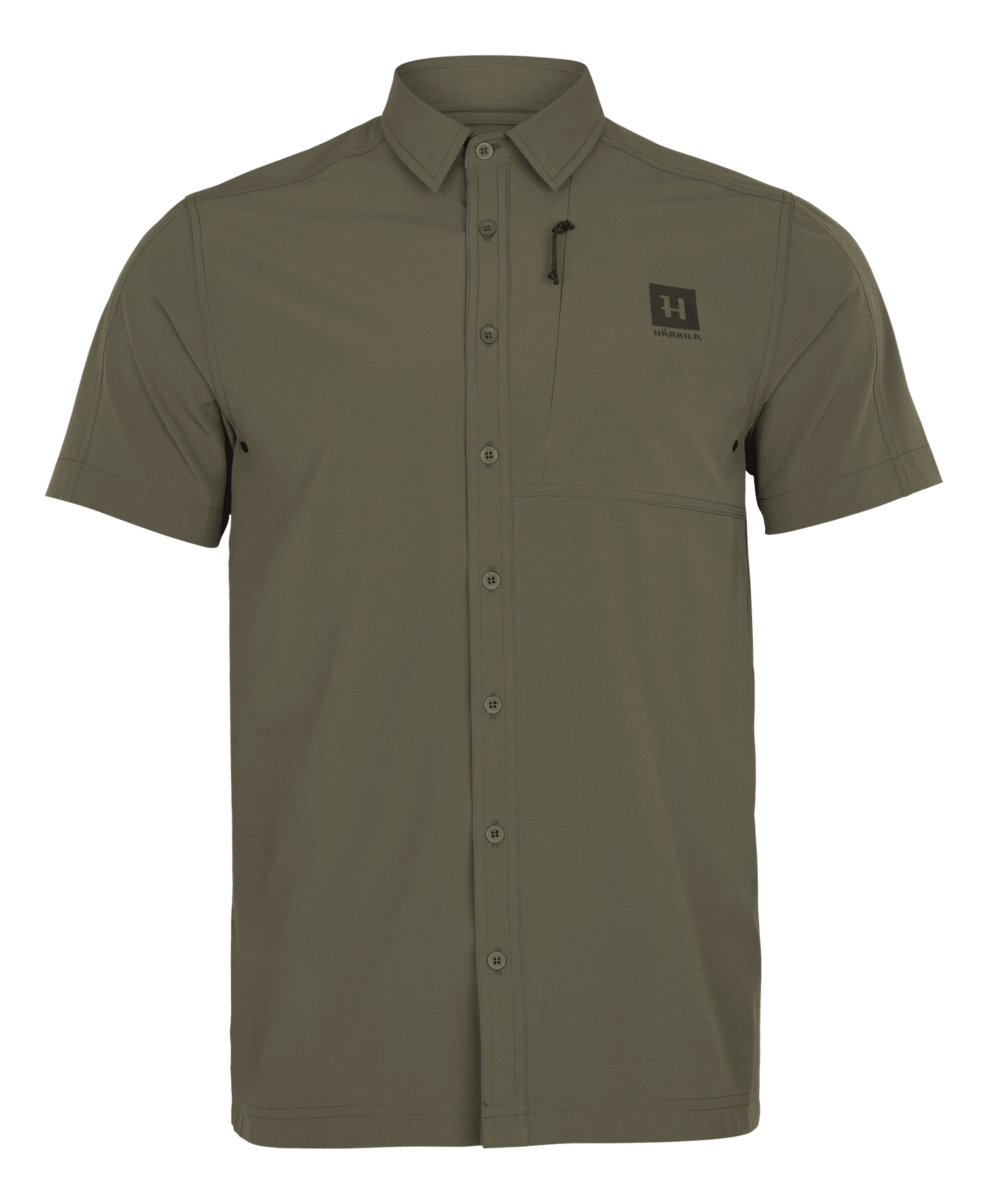 Härkila Trek Kortärmad Skjorta Herr Grape Leaf