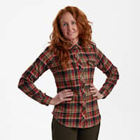 Deerhunter Lady Athena Skjorta Dam Orange Check