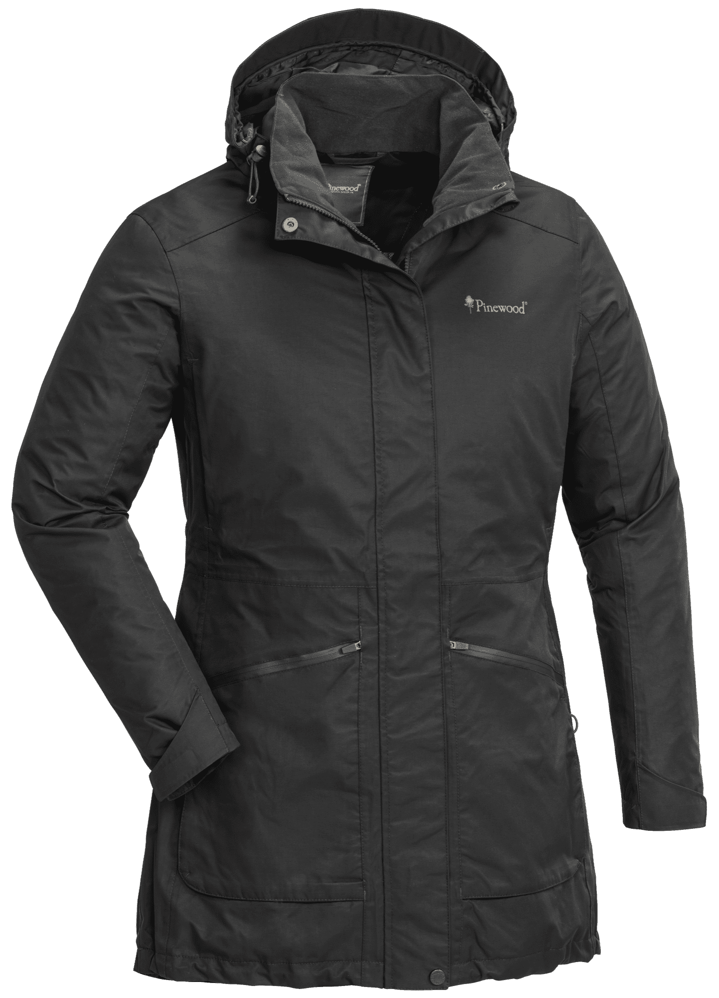 Pinewood Wilda Parkas Dam Black