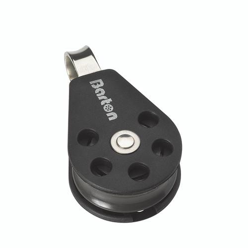 Barton Marine Block Enkelt 8mm Fast Bygel