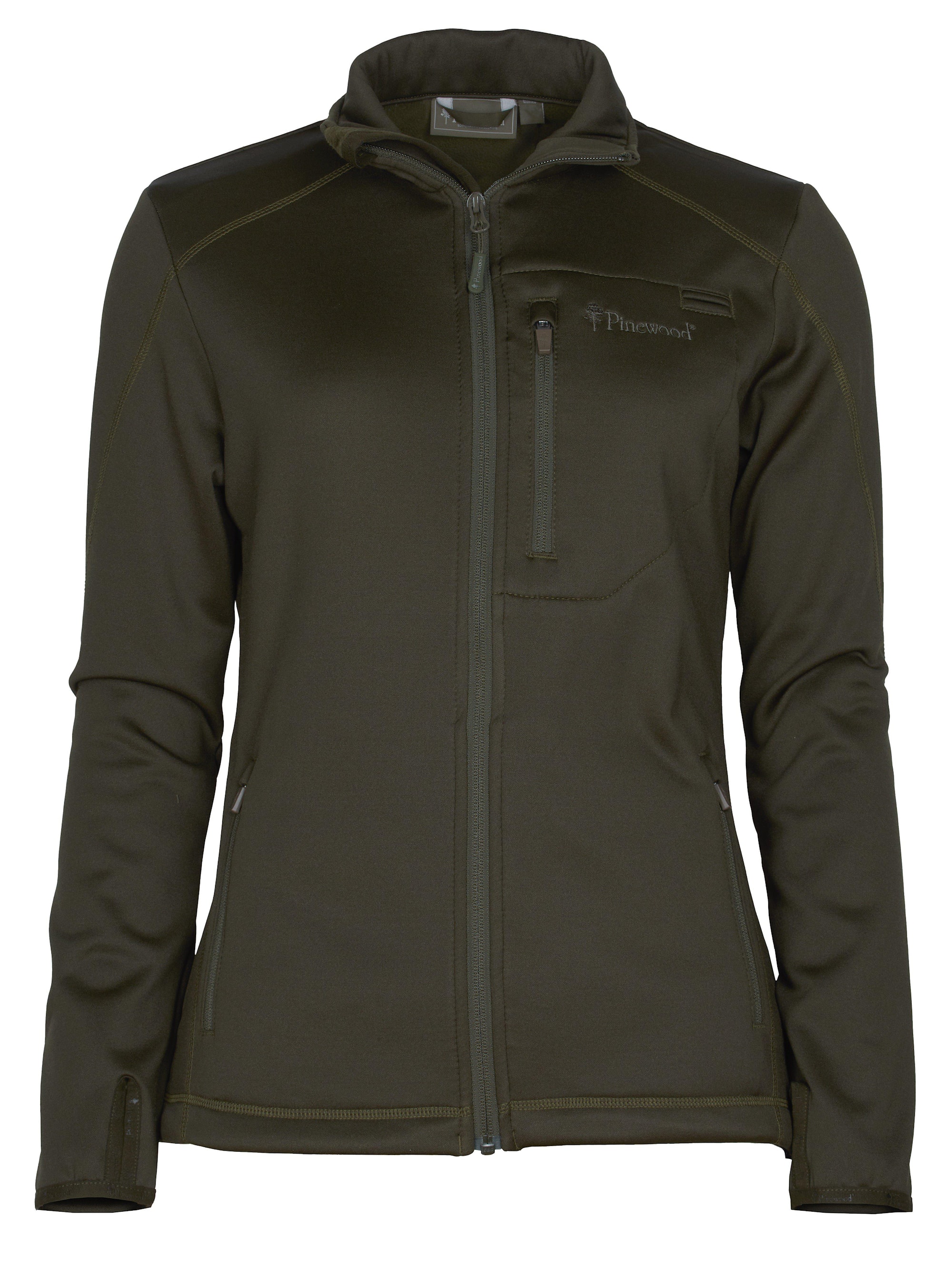 Pinewood Furudal/Frazer Act. Power Fleece Dam Dark Mossgreen M
