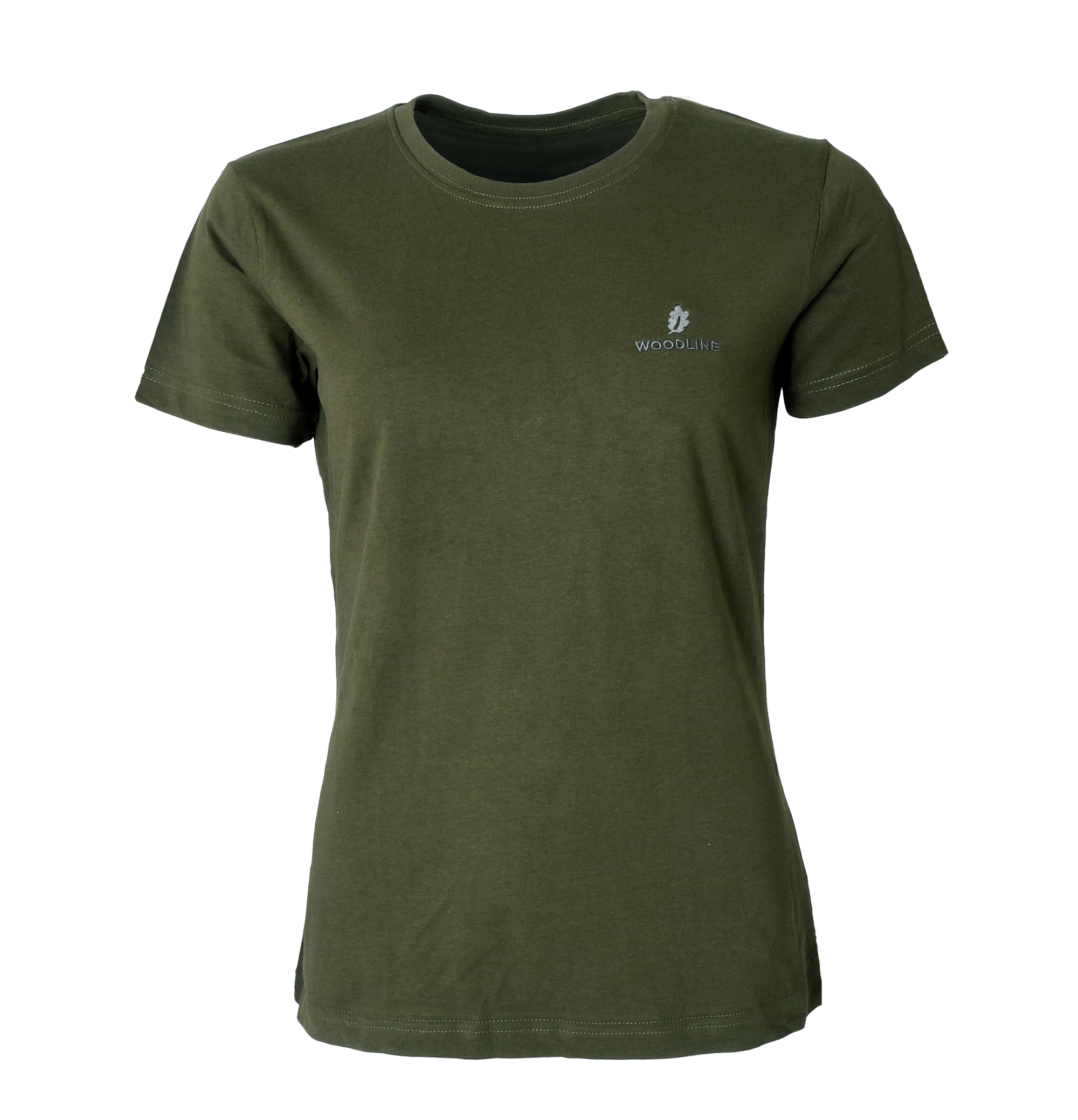 Woodline T-shirt Grøn Dame