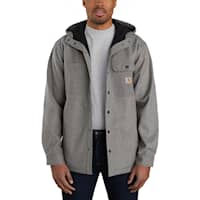 Carhartt Bonded Fleece Skjorta Jacka Herr Black Heather