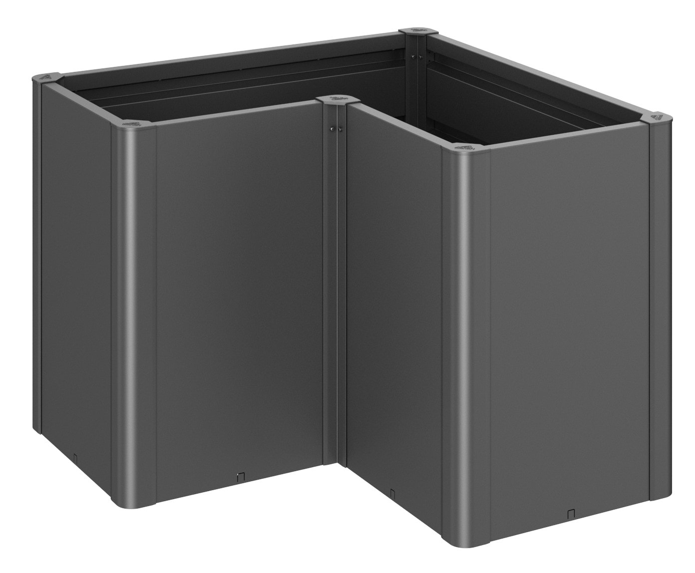 Biohort Belvedere Maxi L100 plantebed i mørkegrå metallic 102 x 102 x 77 cm