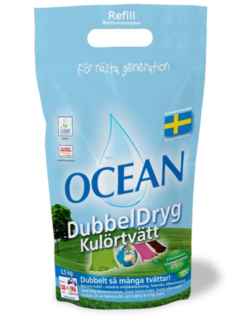 Ocean Dubbeldryg Tvättmedel 3,5kg