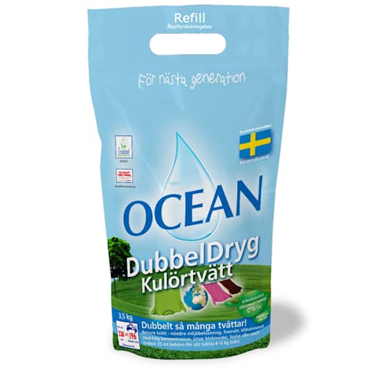 Ocean Dobbelt Så Drøjt Vaskemiddel 3,5 kg