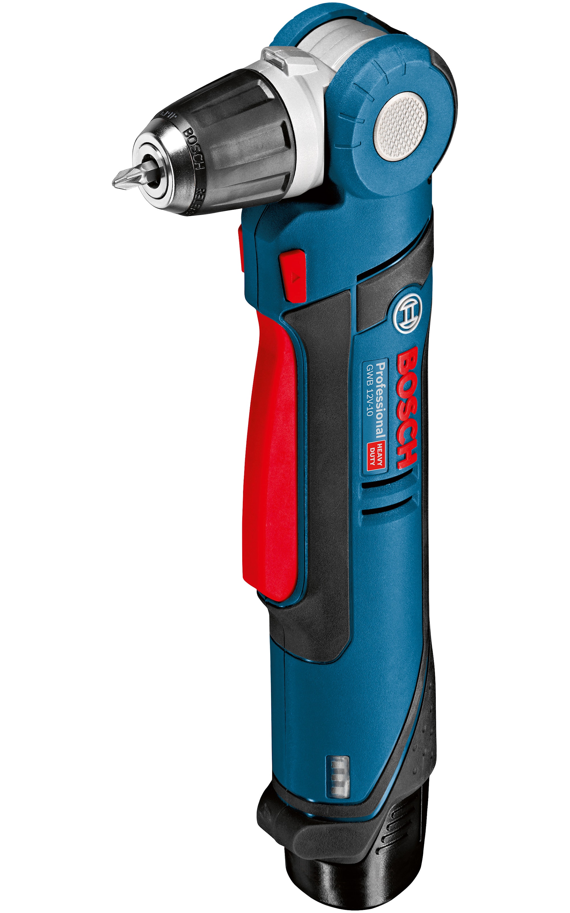 Bosch Akkukulmaporakone GWB 12V-10 Professional ja L-BOXX