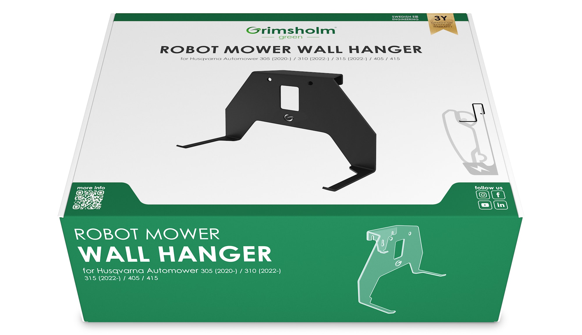 Grimsholm Vägghängare till Husqvarna Automower