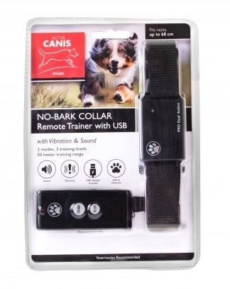 Active Canis No Bark Collar, Remote Trainer With USB
