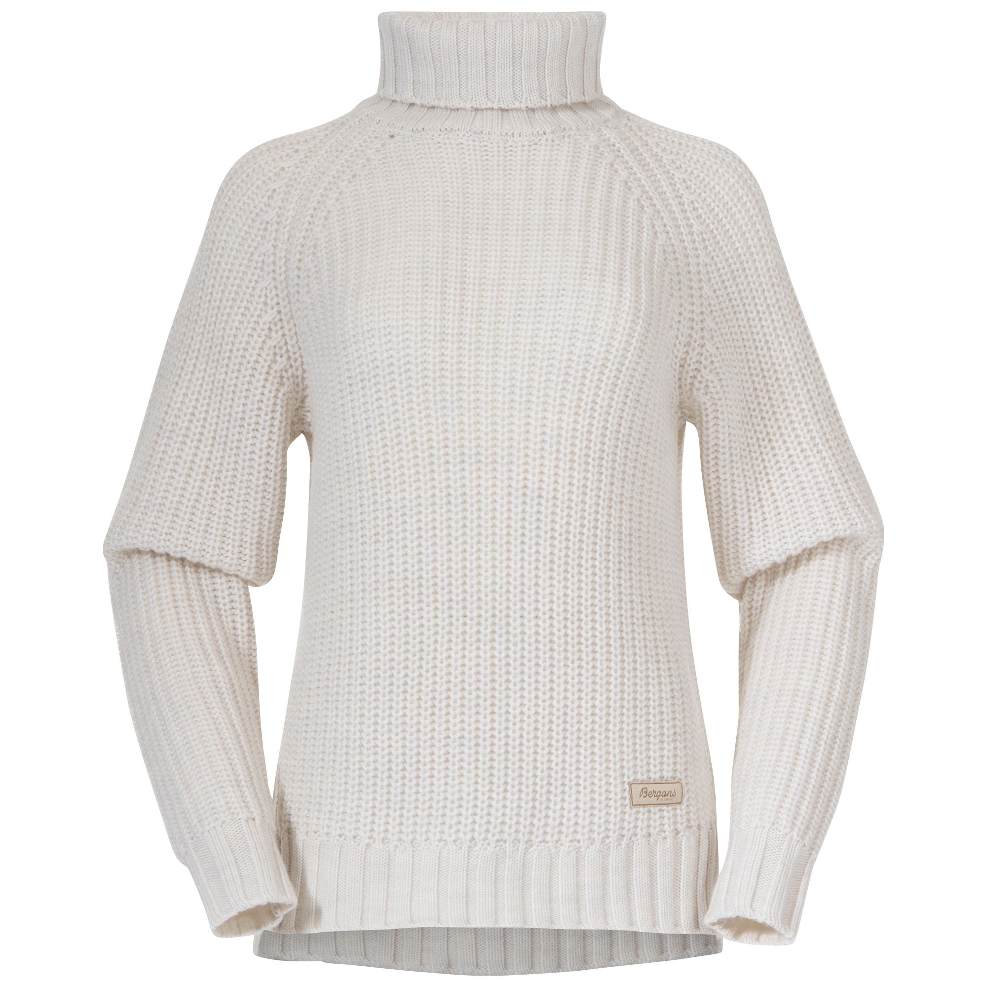 Bergans Nordmarka Merino High Neck Jumper Women Vanilla White