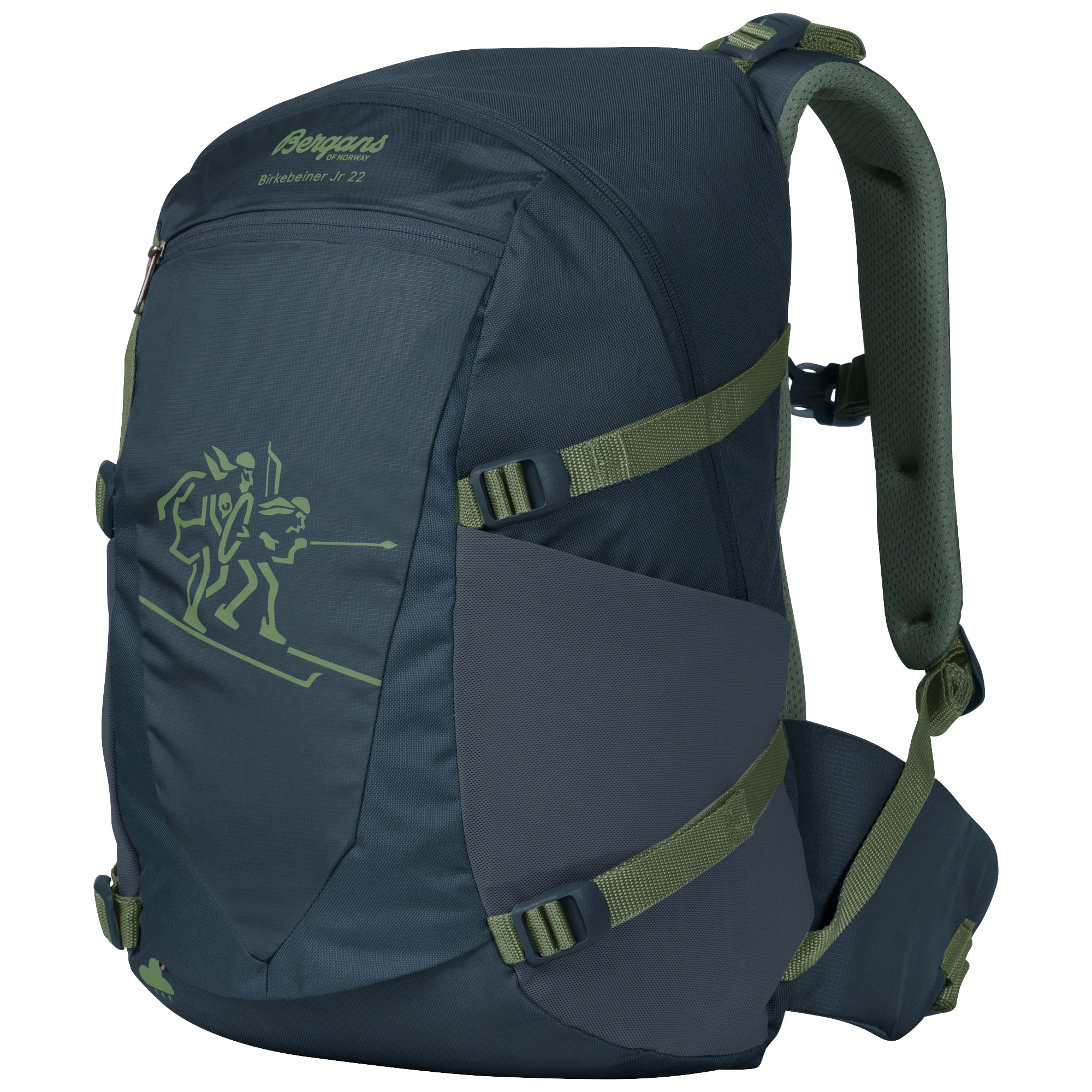 Bergans Birkebeiner Jr 22L Ryggsäck Junior Orion Blue/Jade Green