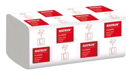 Katrin Engangspapirhåndklæder Classic Zig Zag