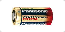 Batterie CR123 Panasonic 1er Pack