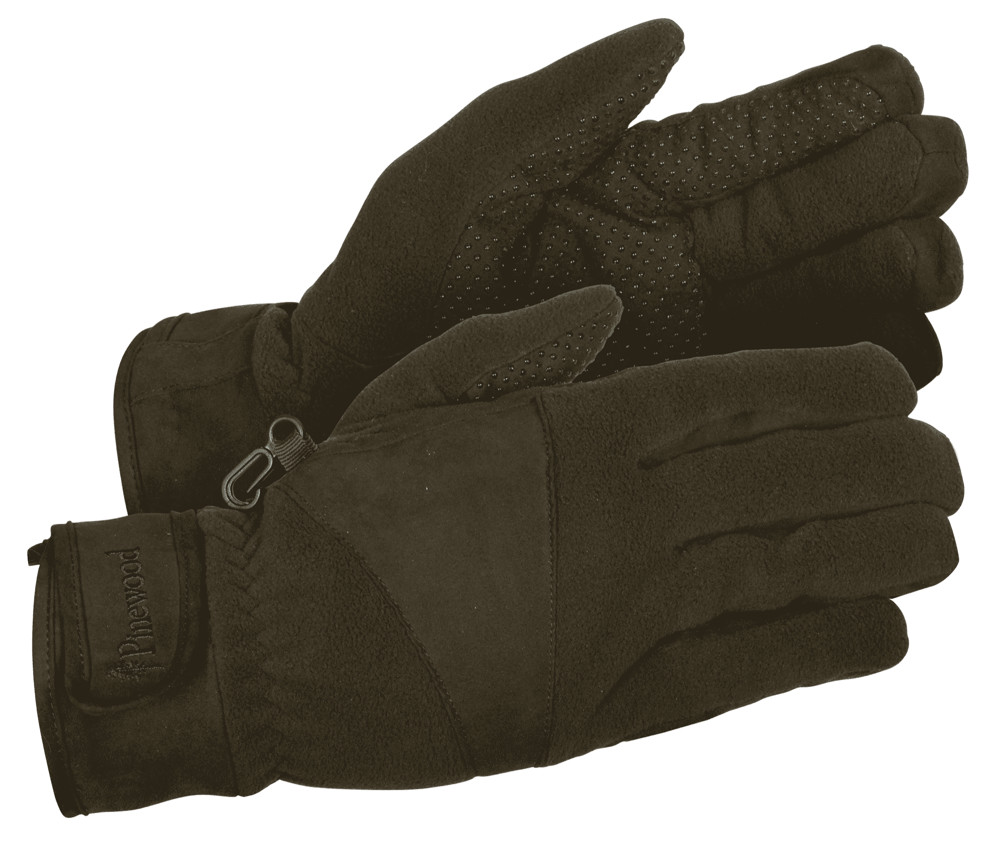 Pinewood Småland Hunters Ext Fleecehandske Hunting Brown/Suede Brown