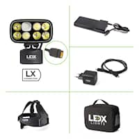 LedX Cobra 6500 X-pand Kit (LX-Contact, 106wh Batteri)