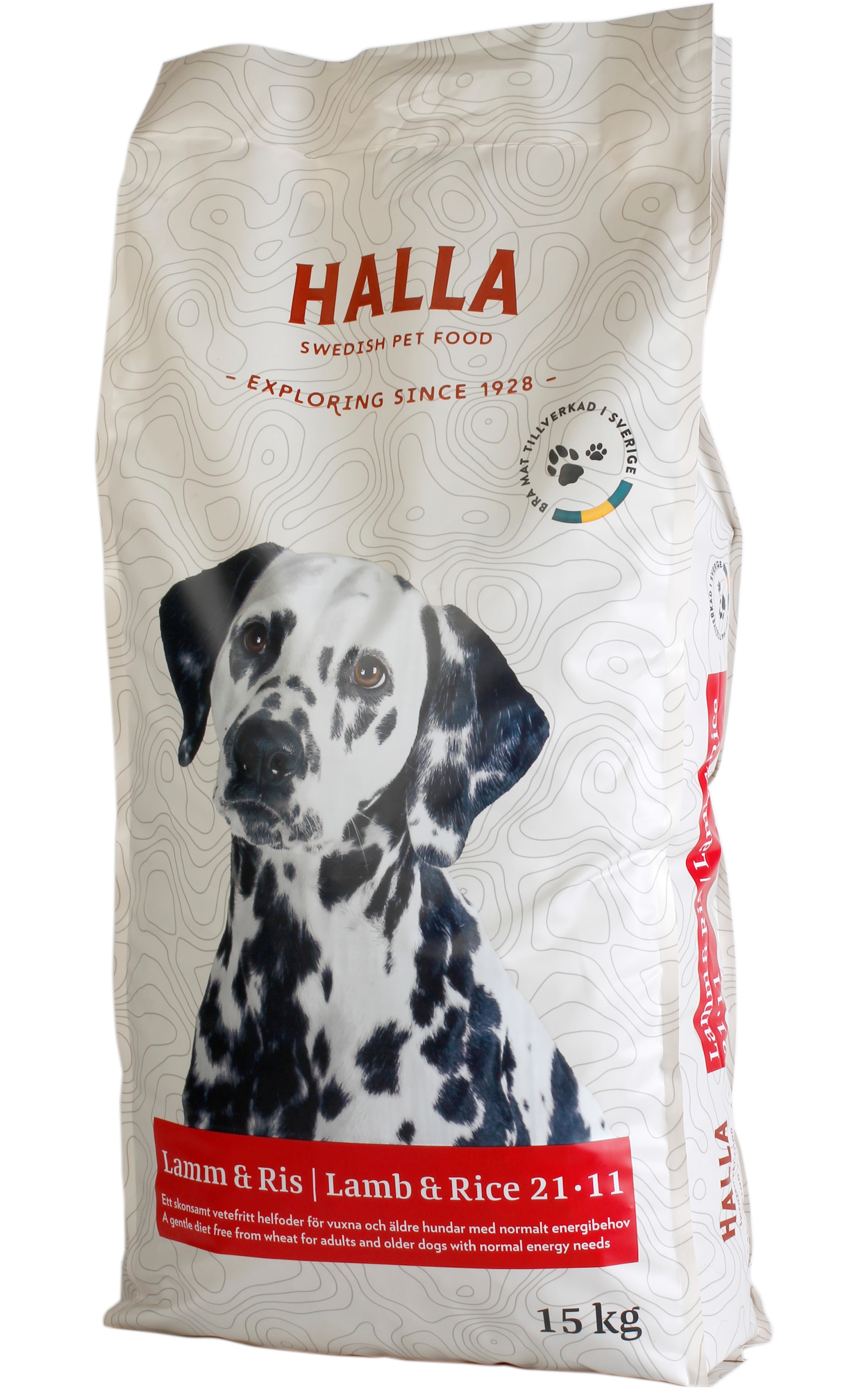 Halla Lamm & Ris 15 kg Hundefôr